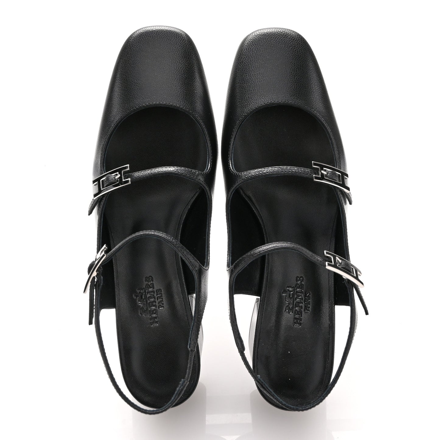 Goatskin Jackie 50 Pumps 35 Black