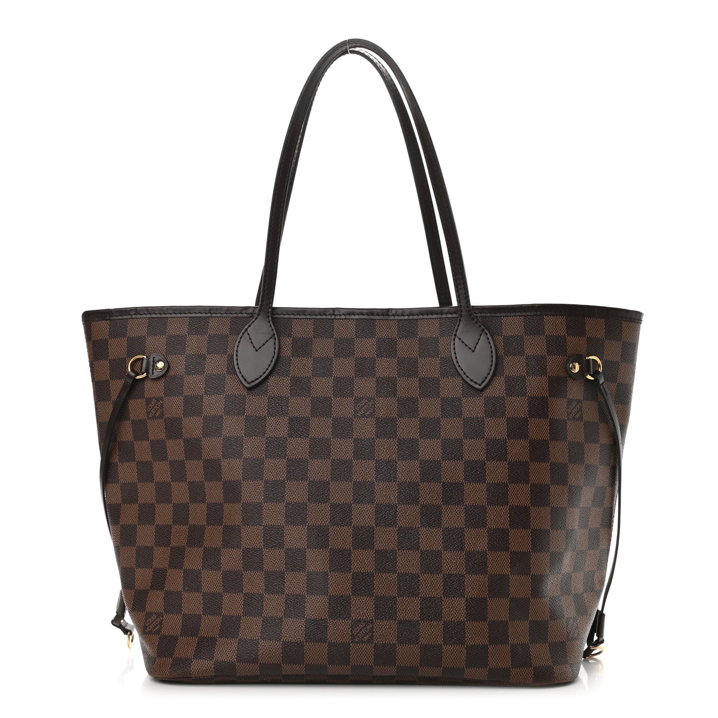 Damier Ebene Neo Neverfull MM Rose Ballerine