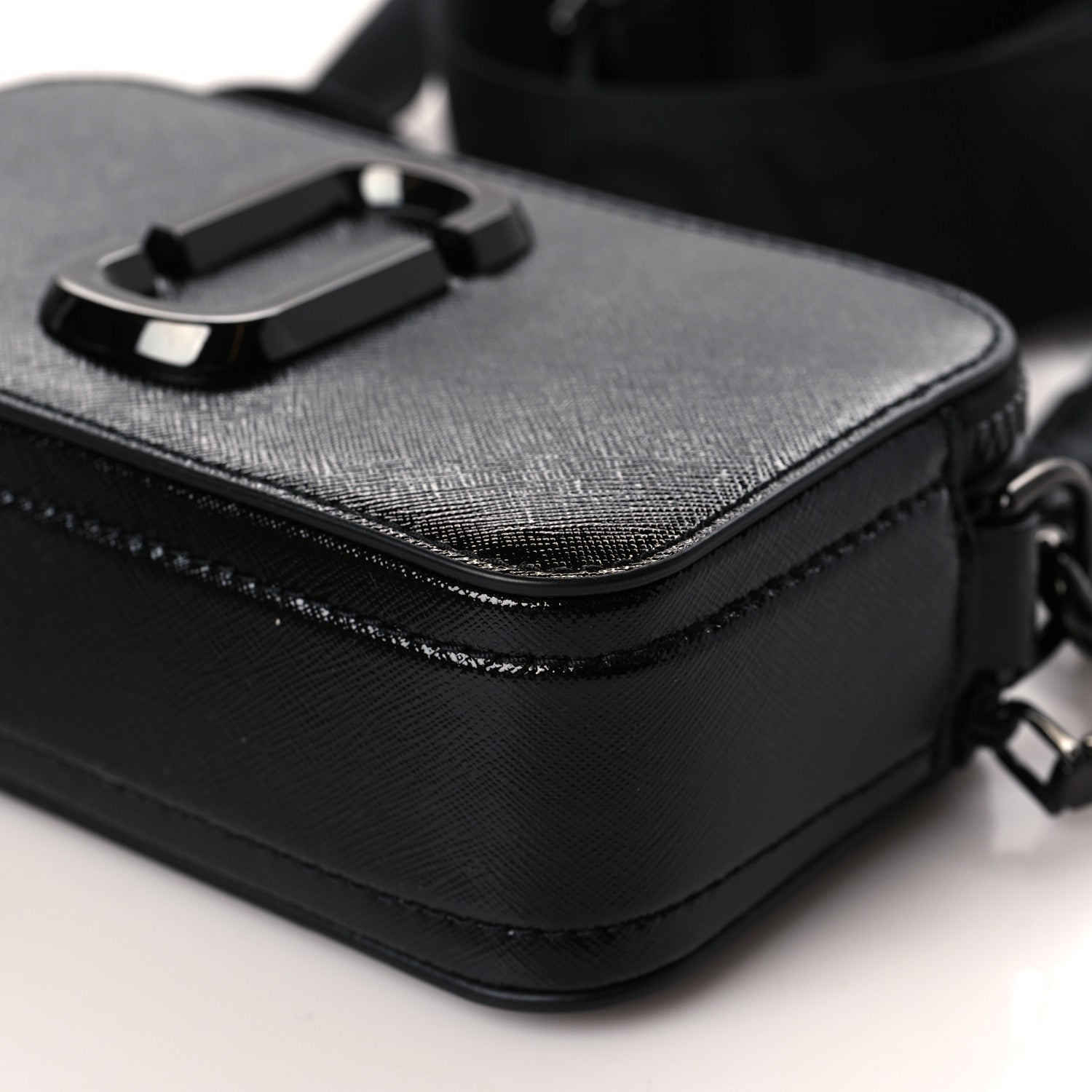 Marc Jacobs Saffiano Snapshot Camera Bag Black 10 of 10