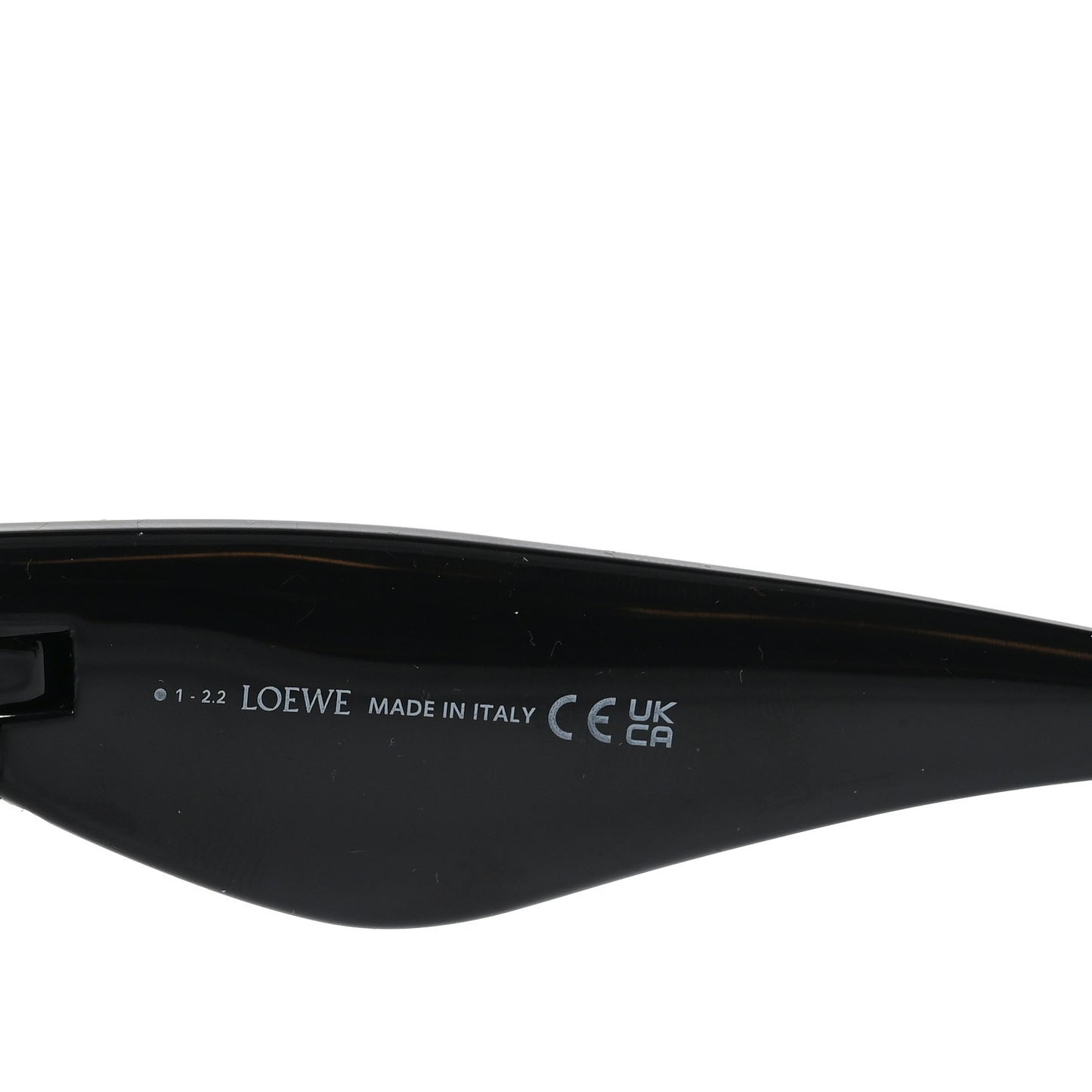 Acetate Inflated Cat-Eye Sunglasses LW40097I Black