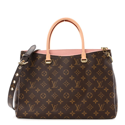 Louis Vuitton Monogram Pallas Rose Ballerine 1 of 8
