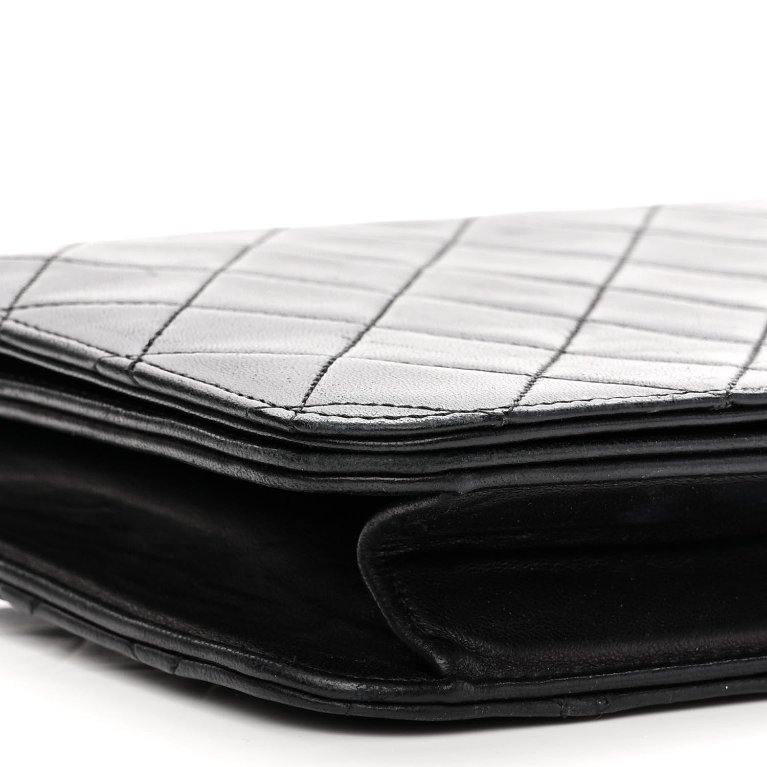 Chanel Lambskin Quilted Small Single Flap Black 9 of 12
