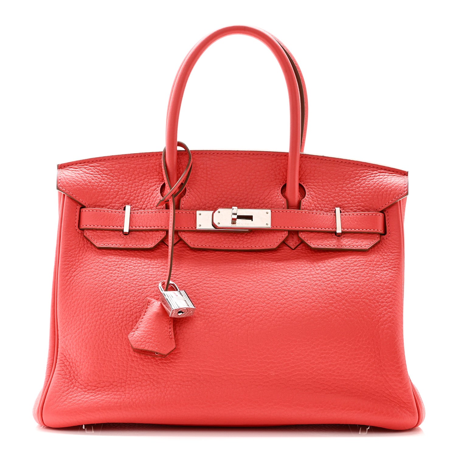 Hermes Taurillon Clemence Birkin 30 Rose Jaipur 1 of 10