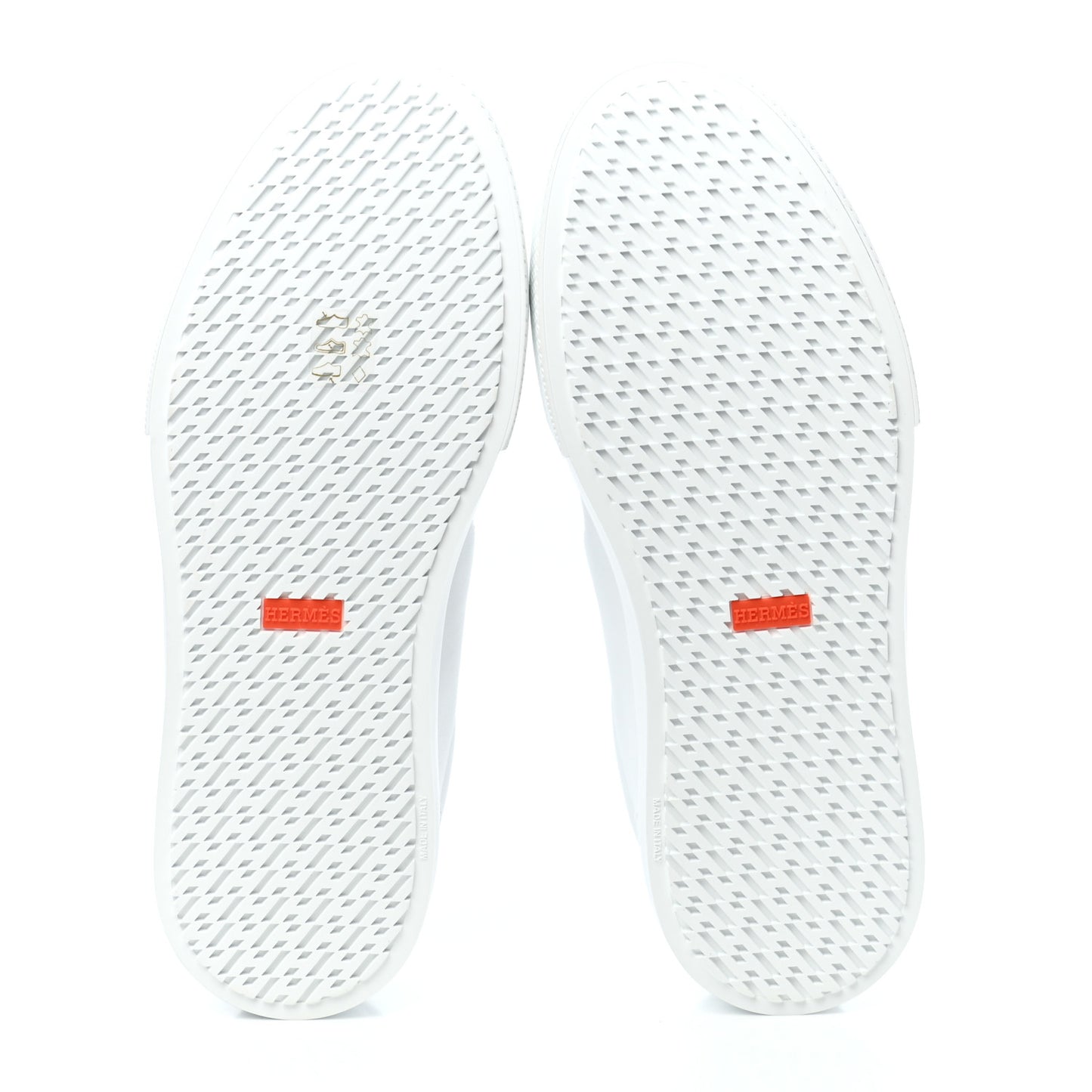 Calfskin Mens Day Sneakers 43 White