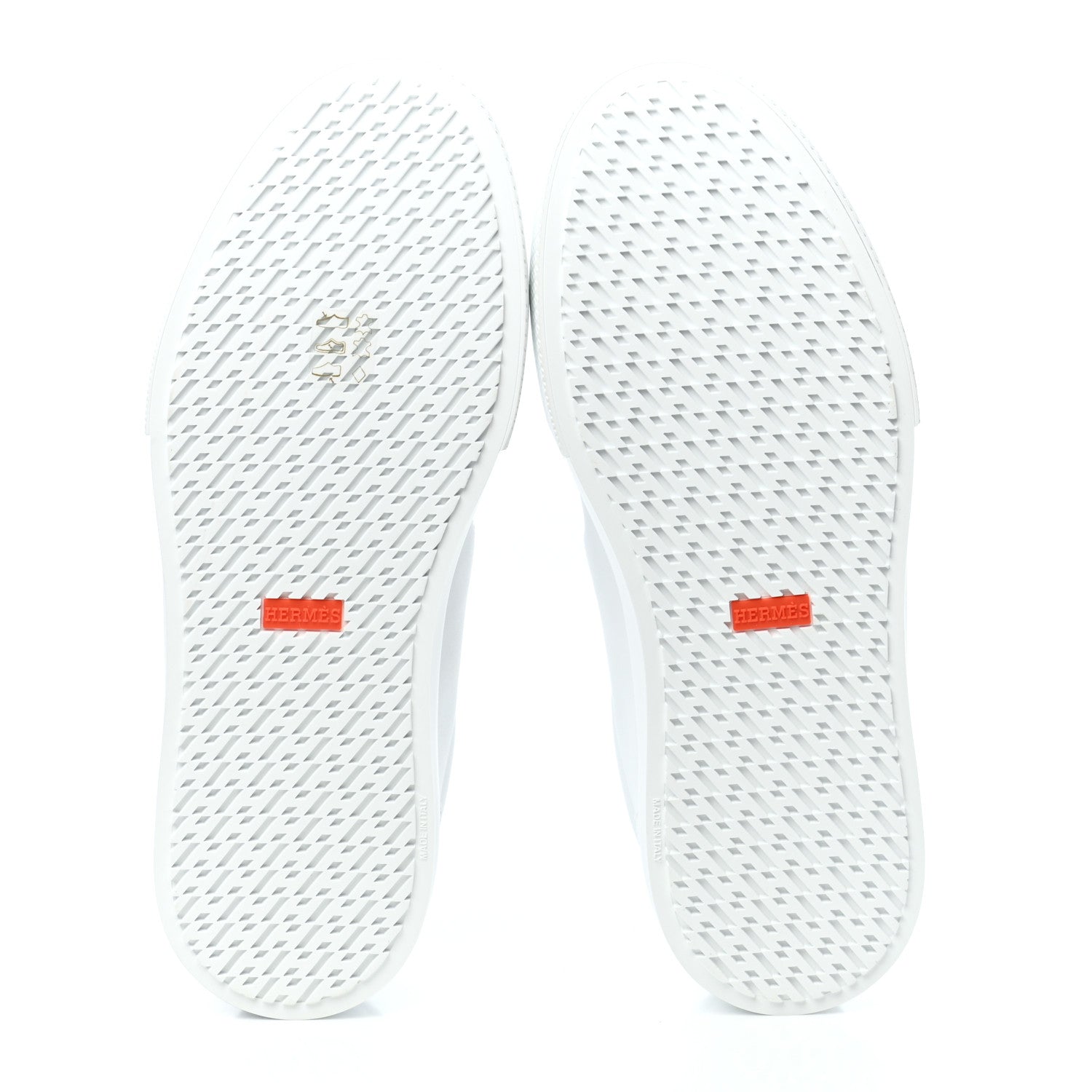 Hermes Calfskin Mens Day Sneakers 43 White 5 of 8