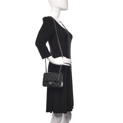 Chanel Caviar Quilted Mini Square Flap Black 2 of 10