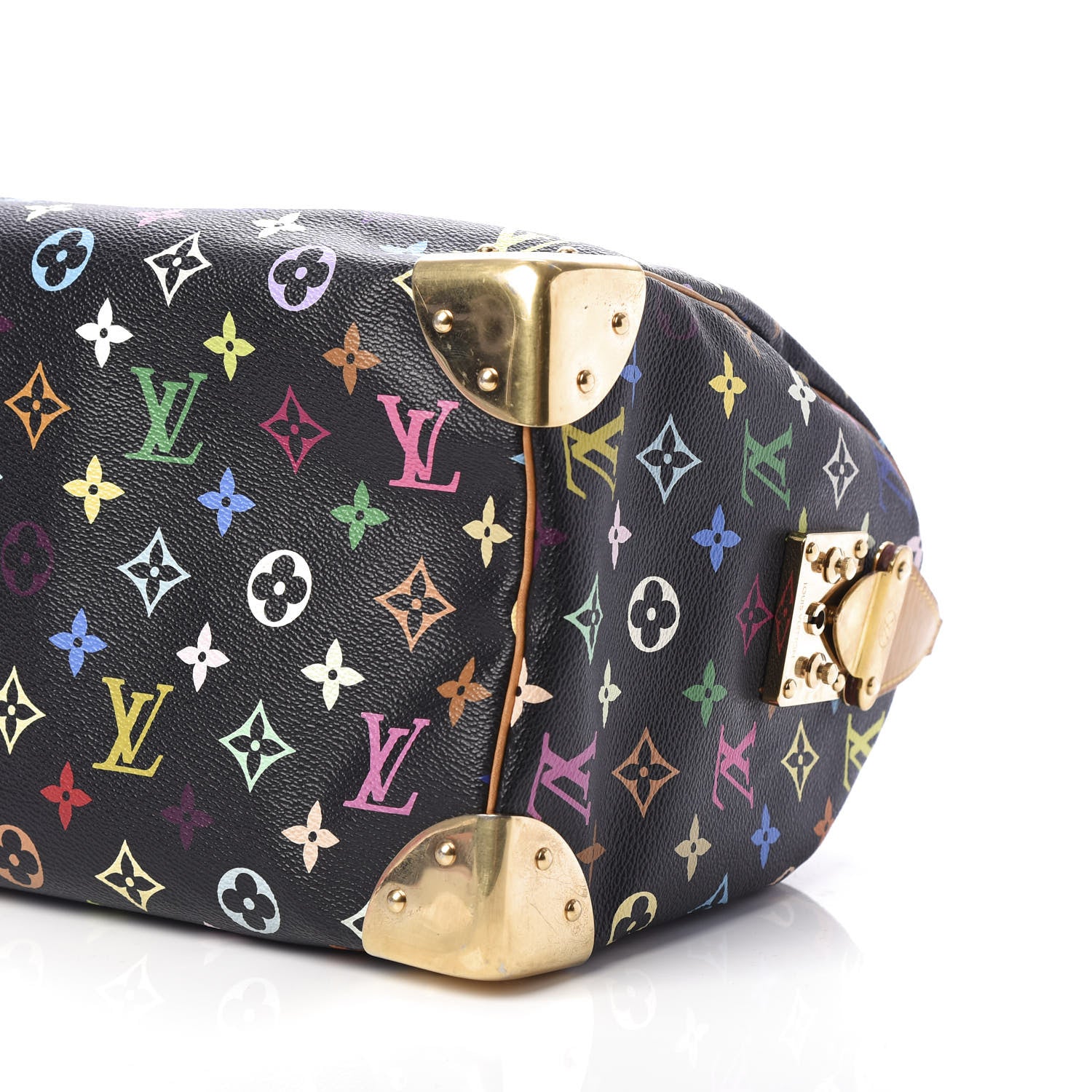 Louis Vuitton Monogram Multicolor Speedy 30 Black 8 of 10