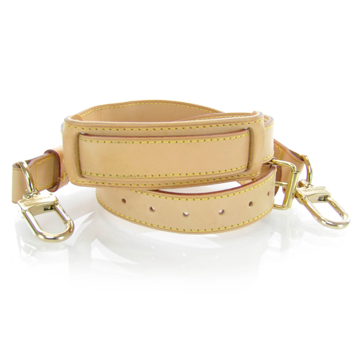 Louis Vuitton Vachetta Leather Adjustable Luggage Strap 1 of 4