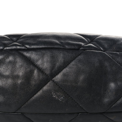 Chanel Lambskin Quilted Large Chanel 19 Flap Black 14 of 14