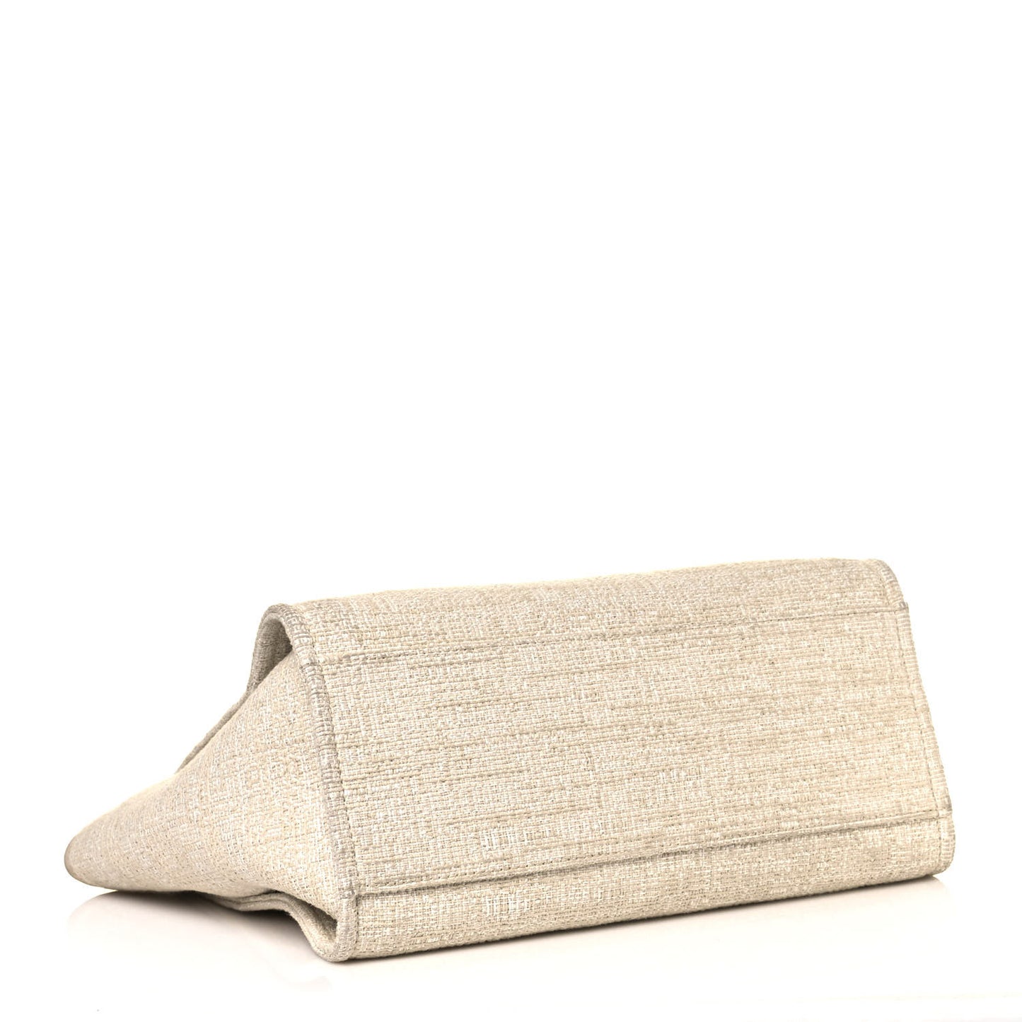 Canvas Large Deauville Tote Light Beige