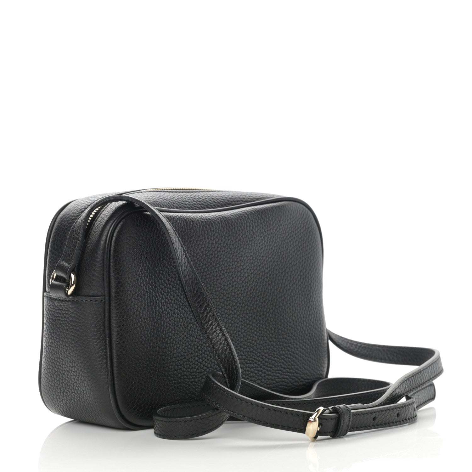 Gucci Pebbled Calfskin Small Soho Disco Bag Black 3 of 10