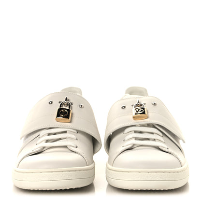 Louis Vuitton Calfskin Front Row Sneaker 36.5 White 3 of 8