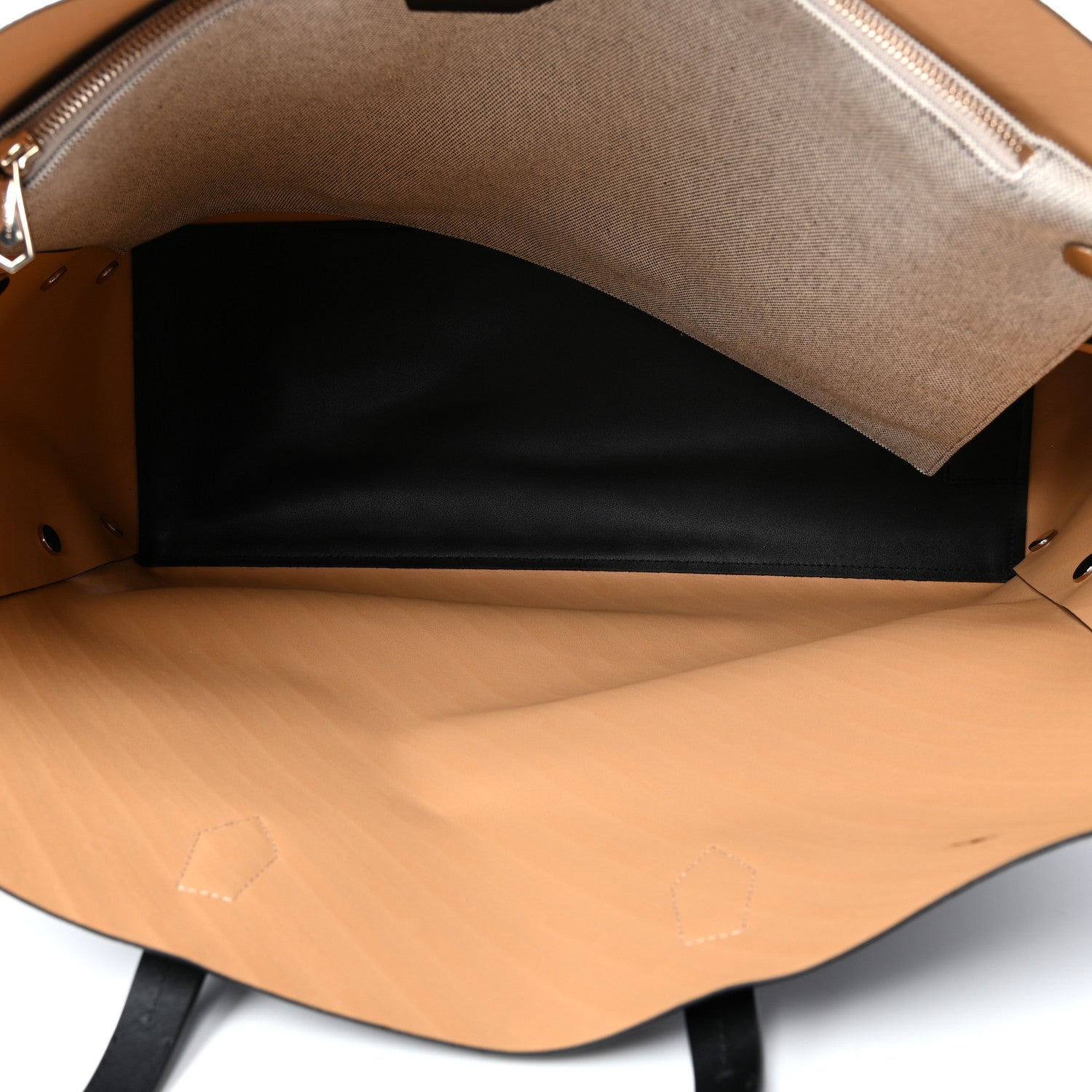 Givenchy Calfskin Chain Embossed Large Bond Shopper Tote Black 5 of 9