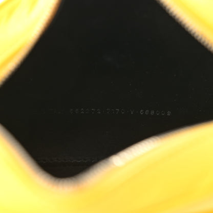 Balenciaga Calfskin Logo XS Everyday Camera Bag Yellow Black 7 of 11
