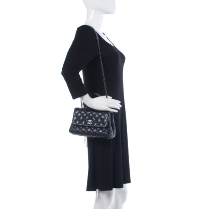 Chanel Caviar Quilted Mini Coco Handle Flap Navy Blue 2 of 10
