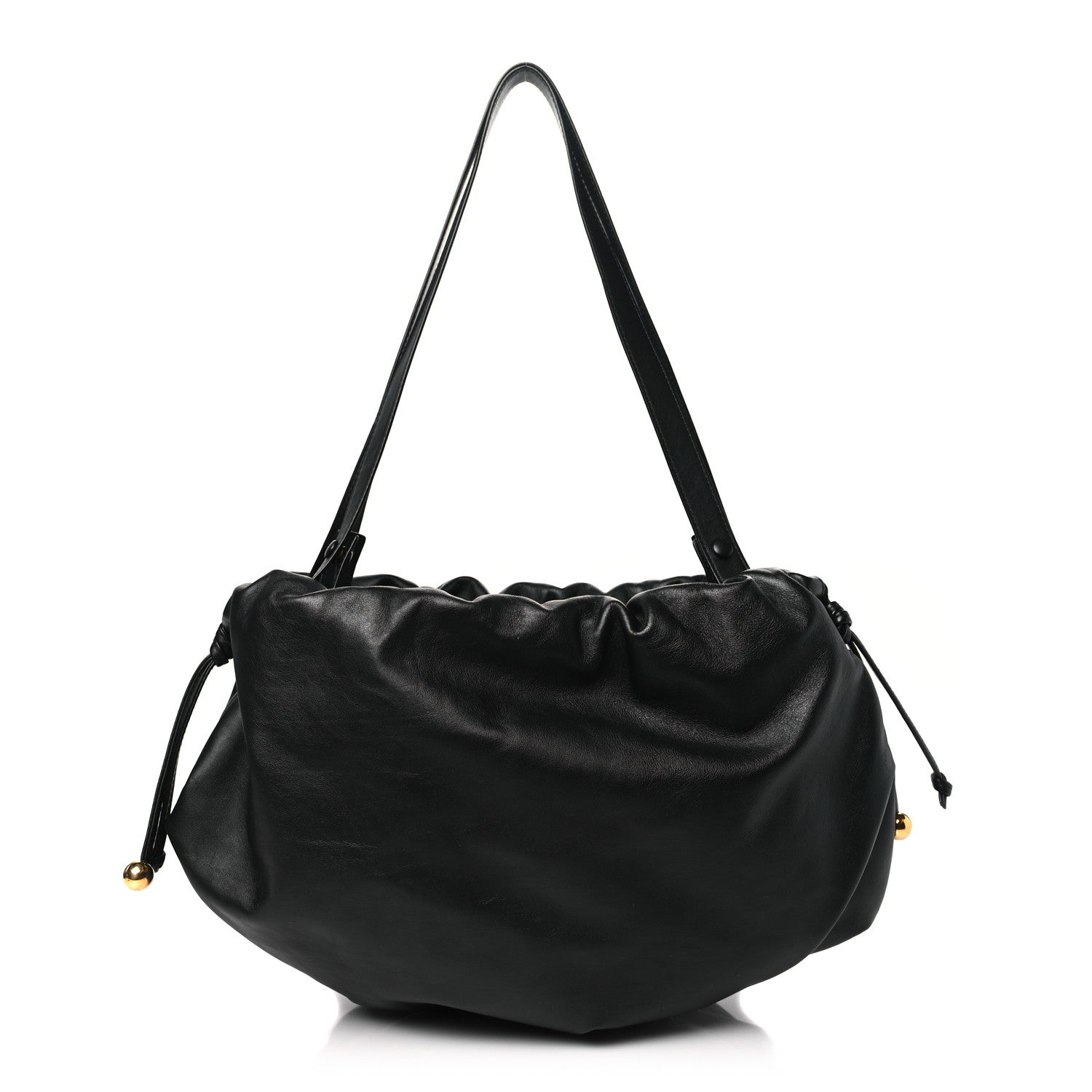 Bottega Veneta Nappa The Bulb Black 1 of 11