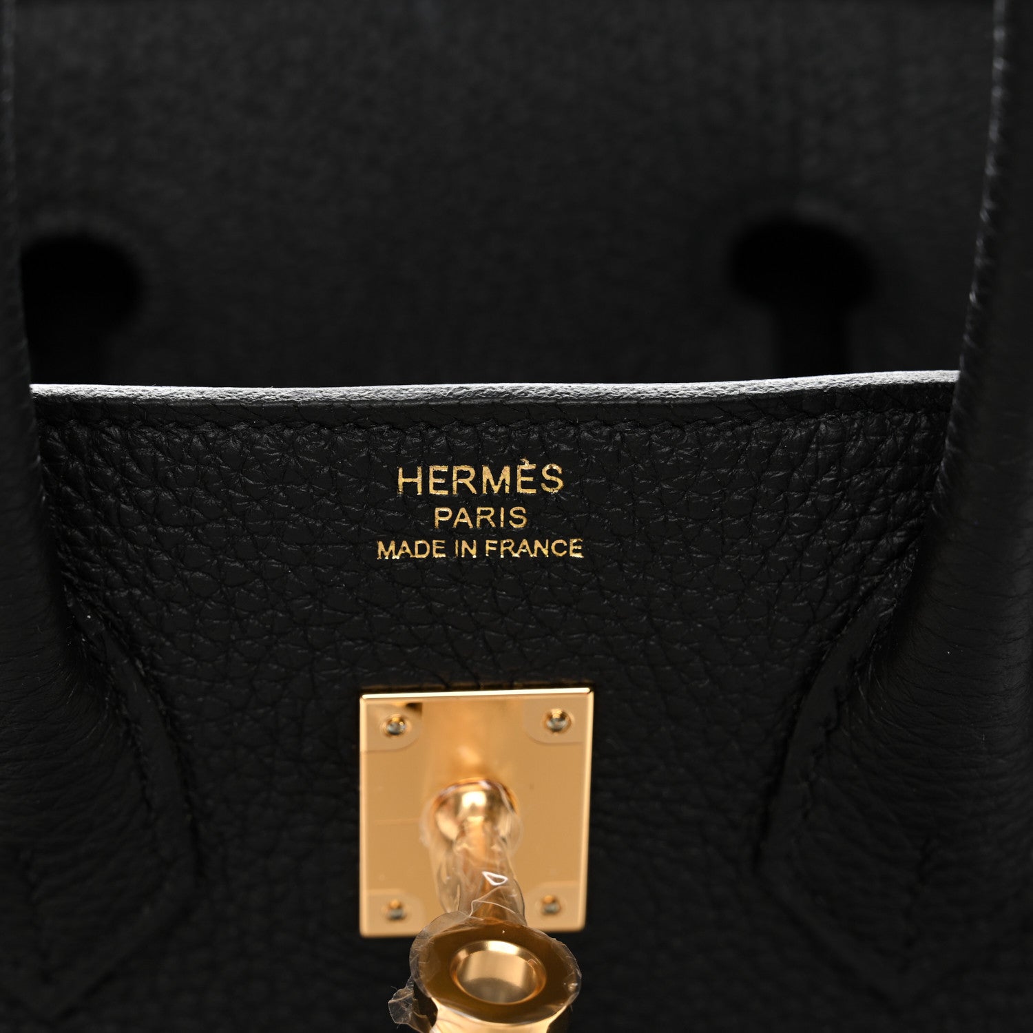 Hermes Togo Birkin 25 Black 10 of 21