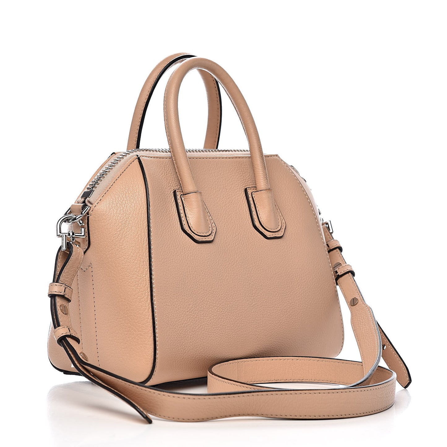 Sugar Goatskin Mini Antigona Powder