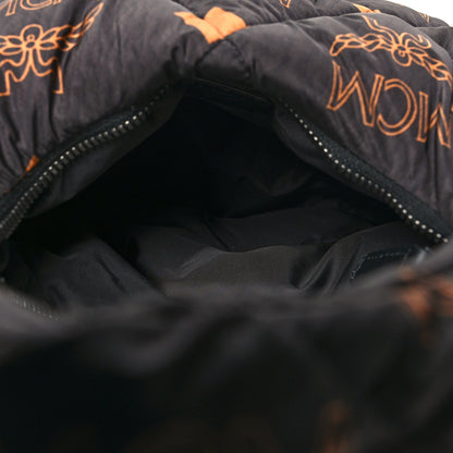 MCM Maxi Visetos Nylon Quilted Mini Aren Hobo Black 5 of 10