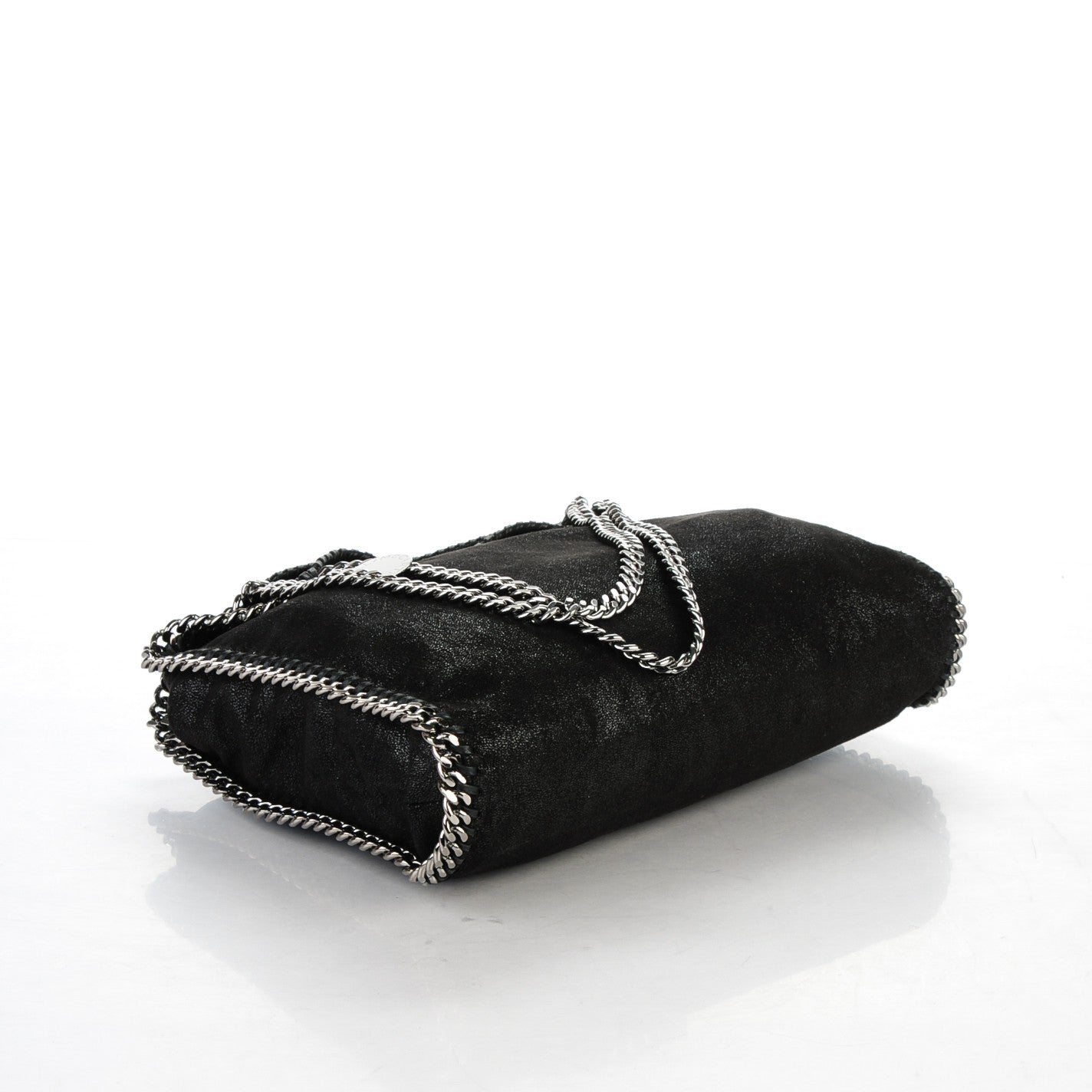 Stella McCartney Shaggy Deer Small Falabella Tote Black 4 of 8