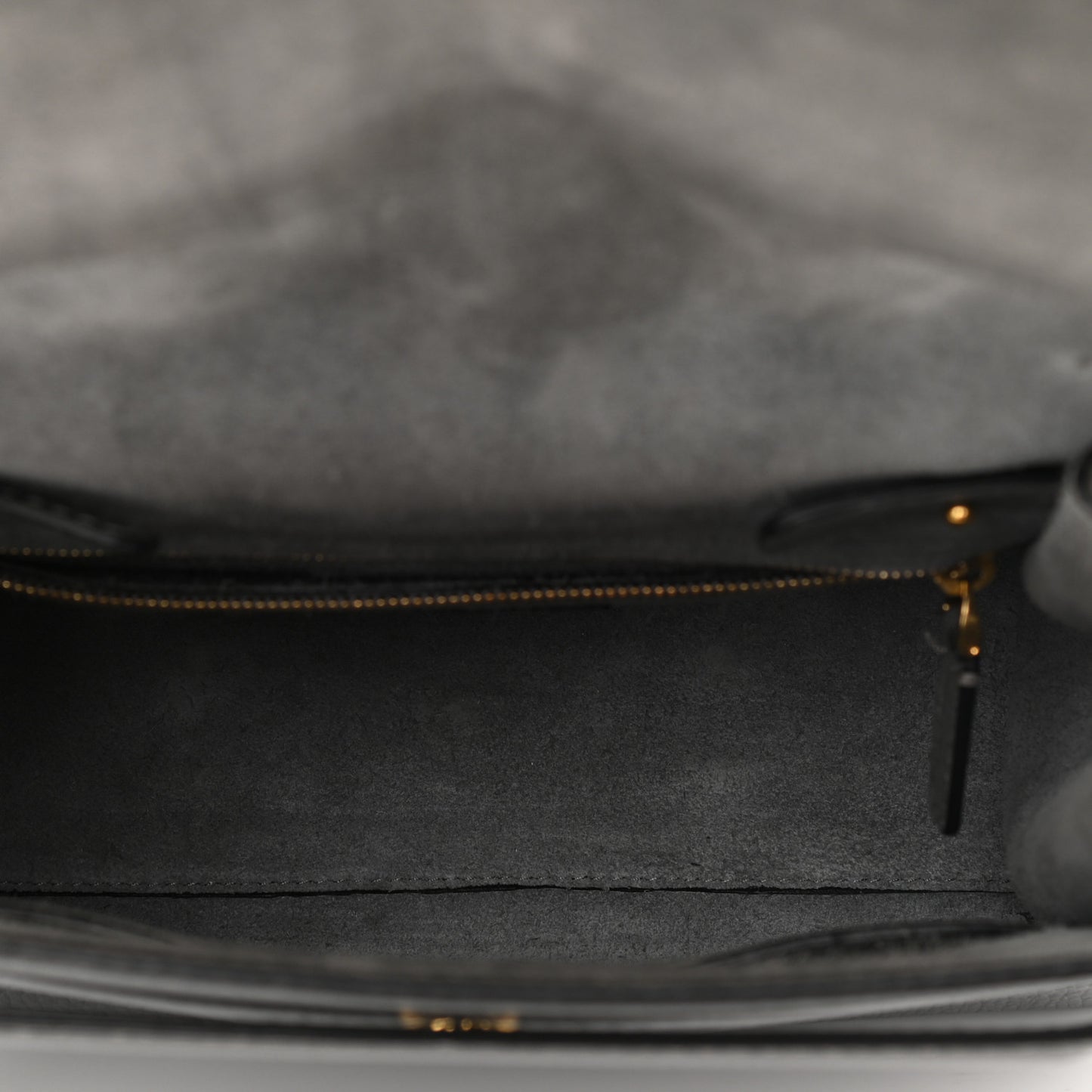 Grained Calfskin Small My Rockstud Frame Bag Gray