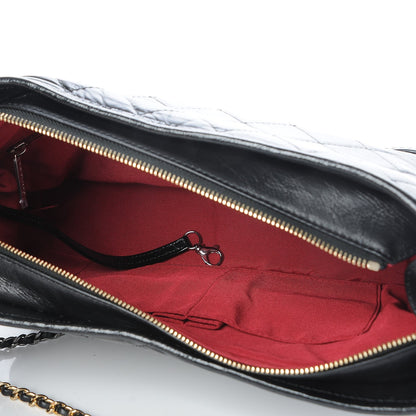 Chanel Aged Calfskin Quilted Medium Gabrielle Hobo Black 5 of 8