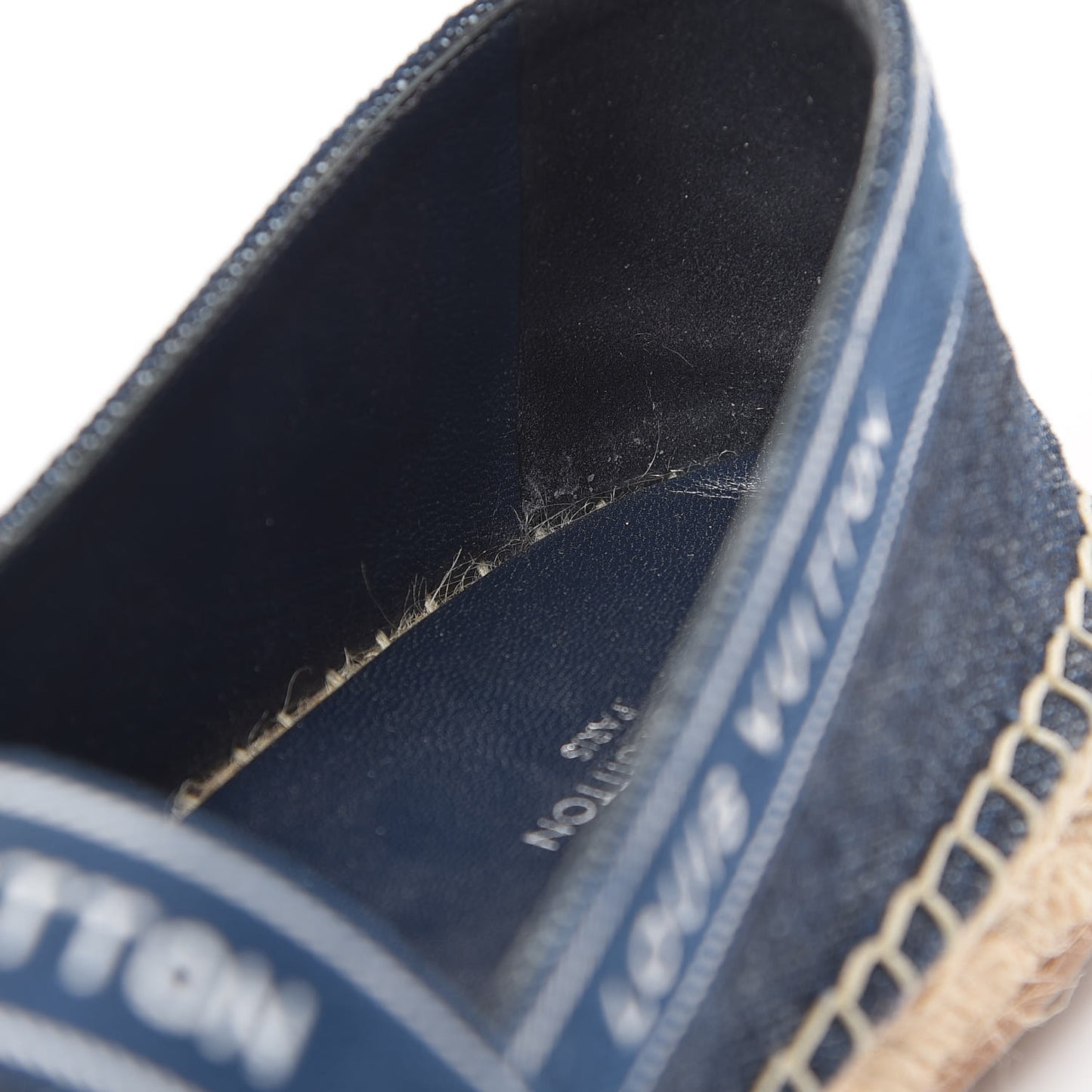 Denim Croisiere Espadrille 37.5 Marine