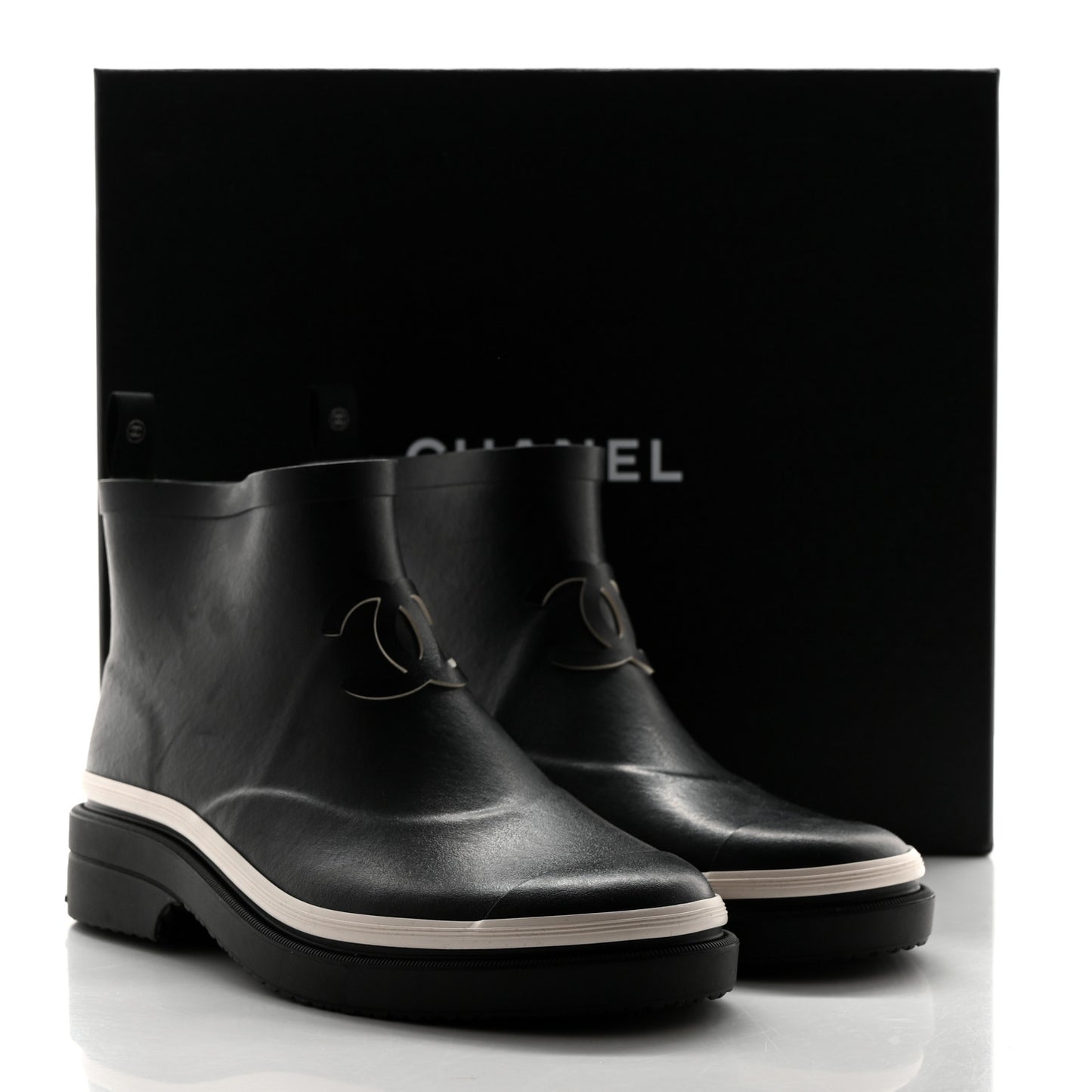Caoutchouk CC Short Boots 40 Black