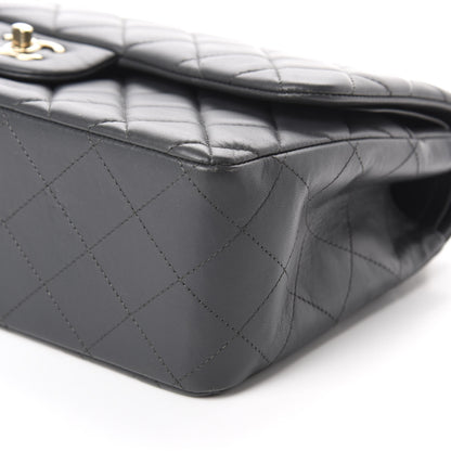 Chanel Lambskin Quilted Jumbo Double Flap Dark Grey 7 of 15
