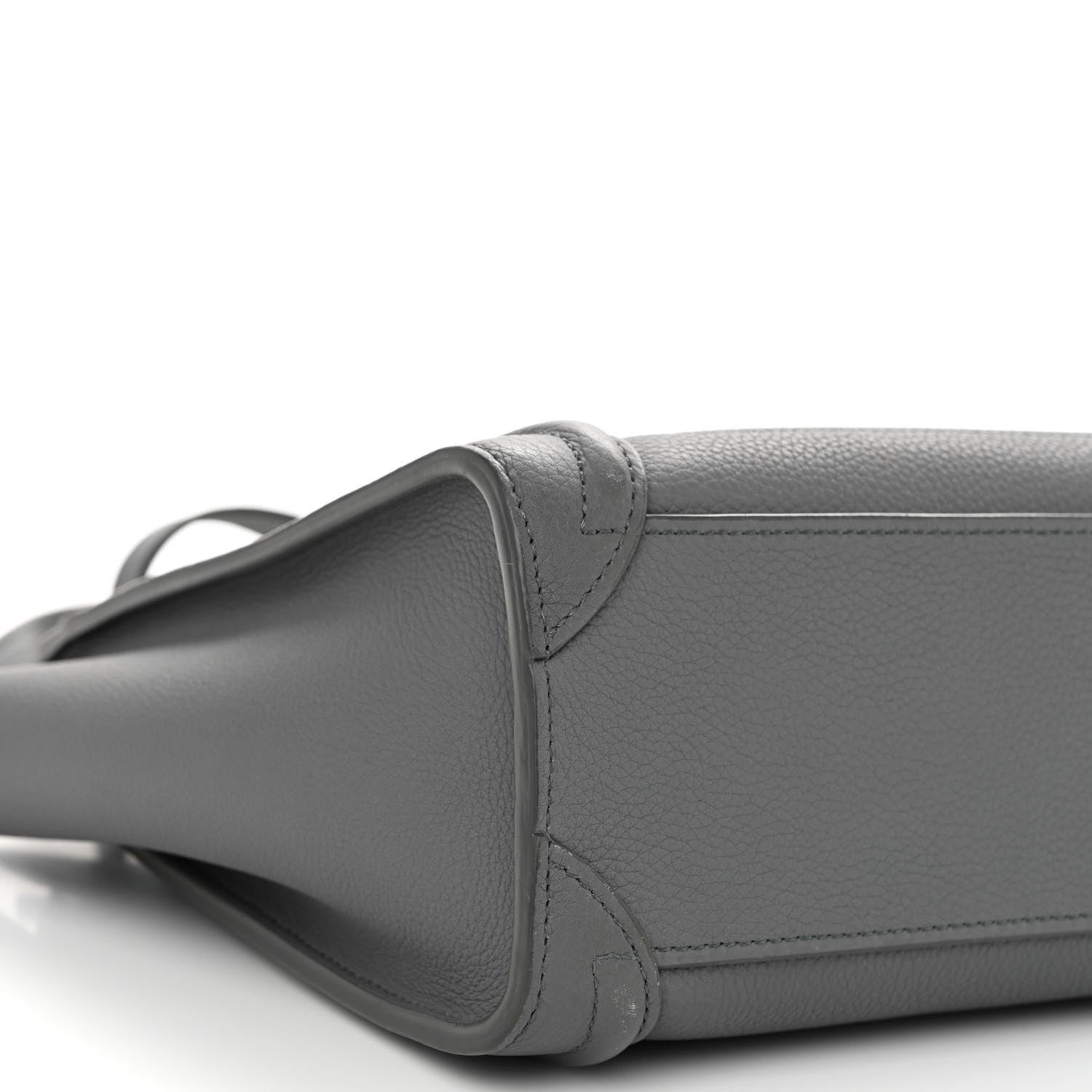 Celine Baby Drummed Calfskin Nano Luggage Kohl 10 of 11