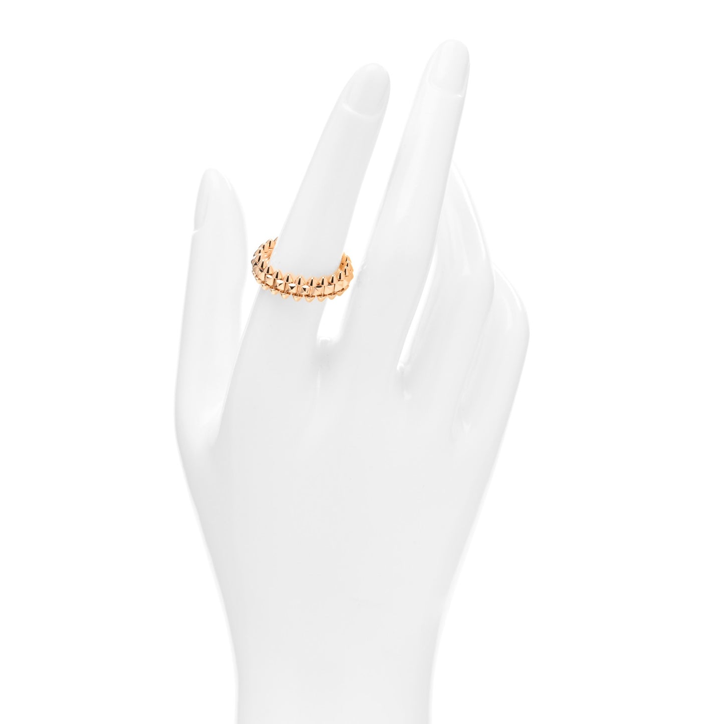 18K Pink Gold SM Clash De Cartier Ring 55 7.25