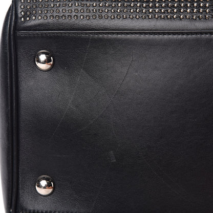Saint Laurent Calfskin Studded Classic Duffle 6 Black 11 of 17