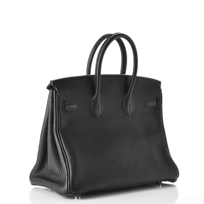 Hermes Togo Birkin 25 Black 3 of 36