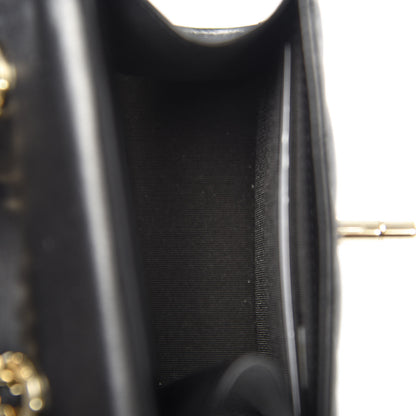 Chanel Lambskin Quilted Mini Trendy CC Chain Wallet Black 5 of 11