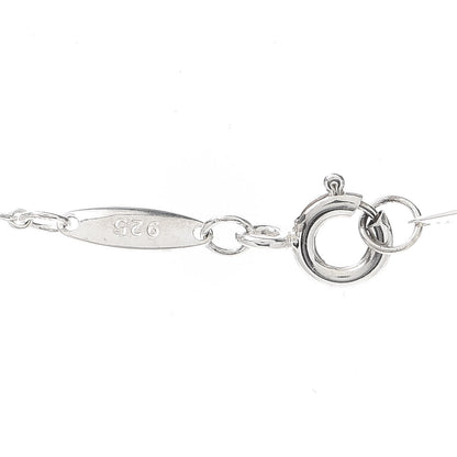 Tiffany Sterling Silver Elsa Peretti Letter J Pendant Necklace 6 of 6
