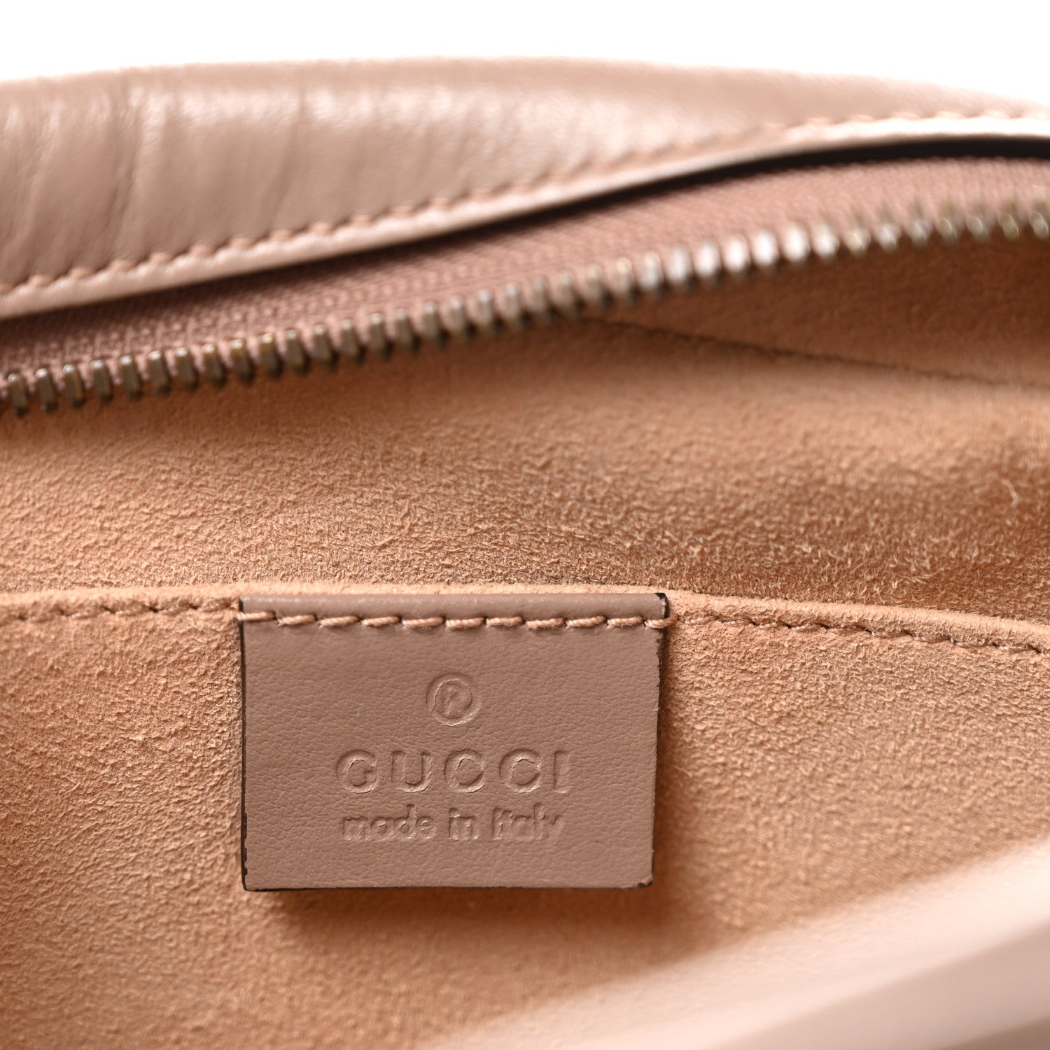 Gucci Calfskin Matelasse Small GG Marmont Chain Shoulder Bag  Porcelain Rose 6 of 13