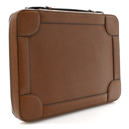 Mulberry Calfskin Belgrave Document Portfolio Oak 6 of 12