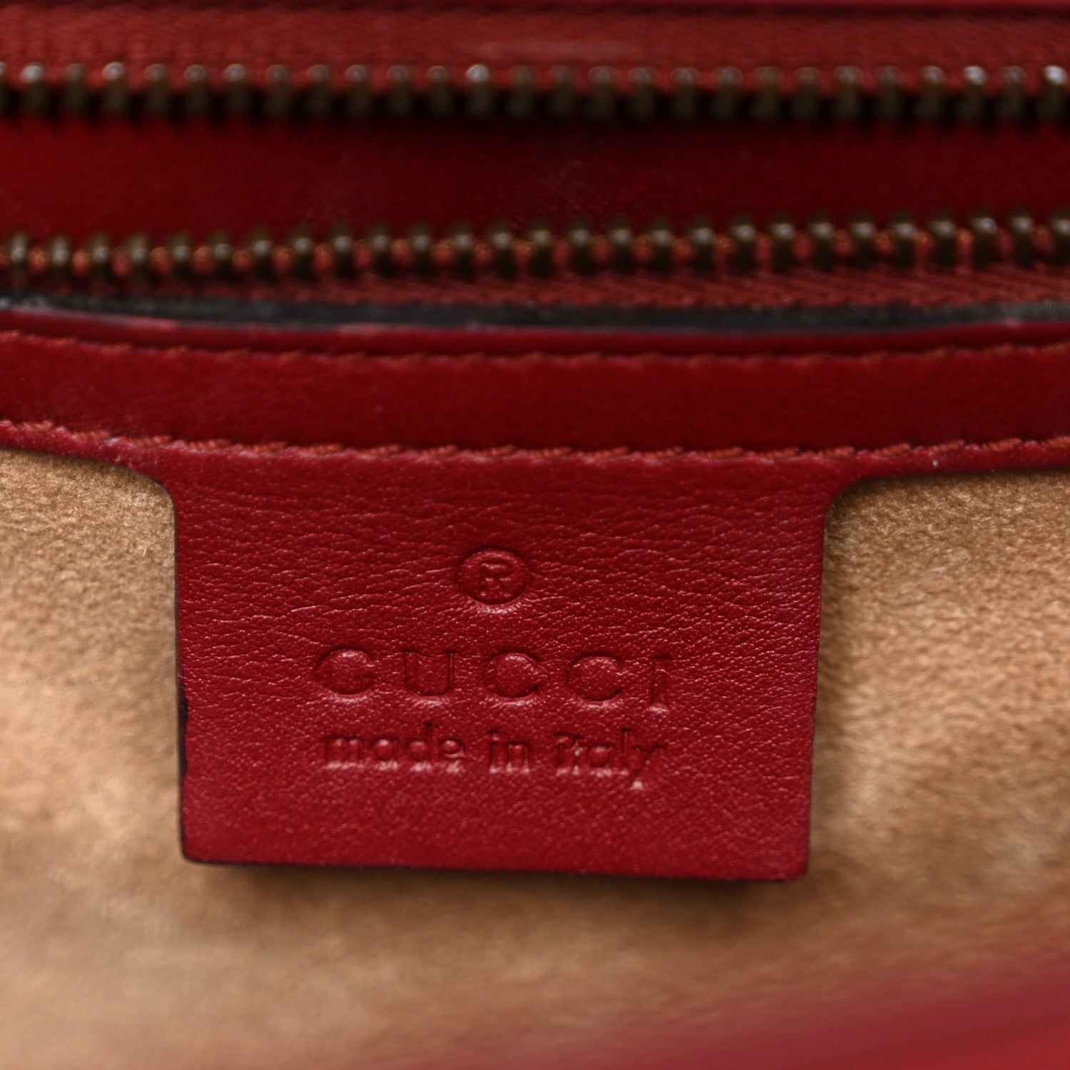 Gucci Glossy Calfskin Snakeskin Studded Fox Broche Bamboo Top Handle Bag Red 6 of 11