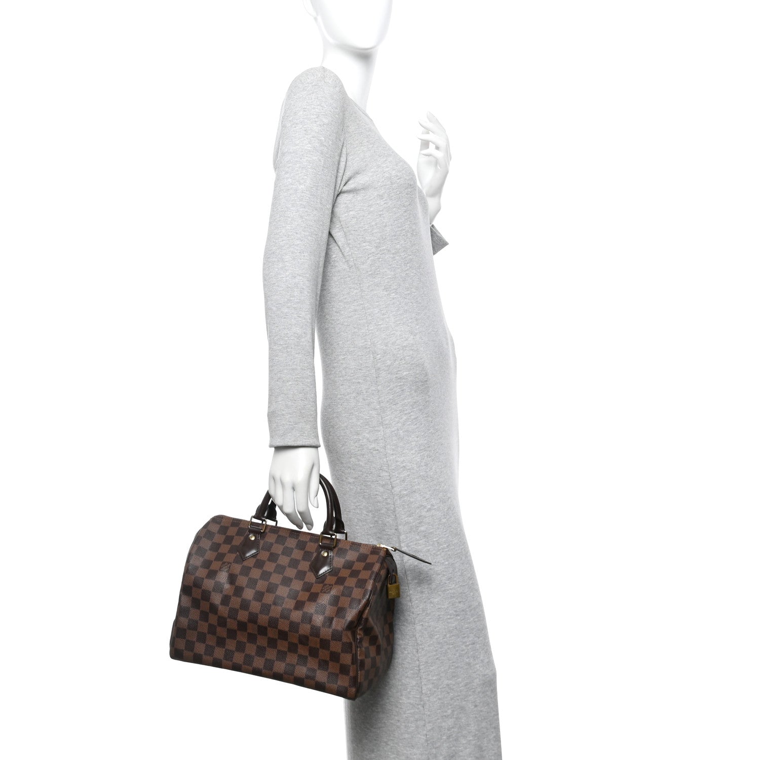 Louis Vuitton Damier Ebene Speedy 30 2 of 12