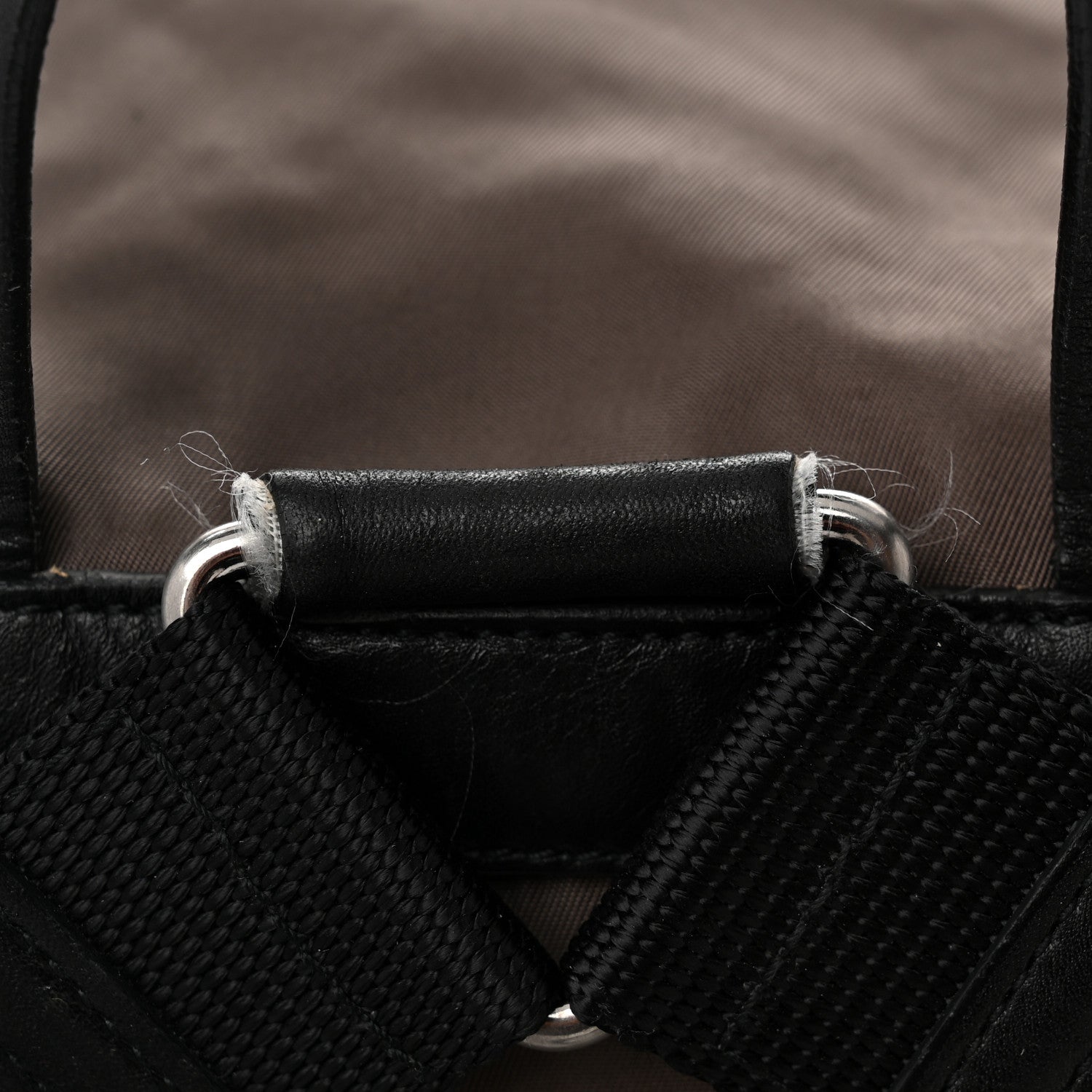 Prada Nylon Vela Small Backpack Fumo Black 11 of 11