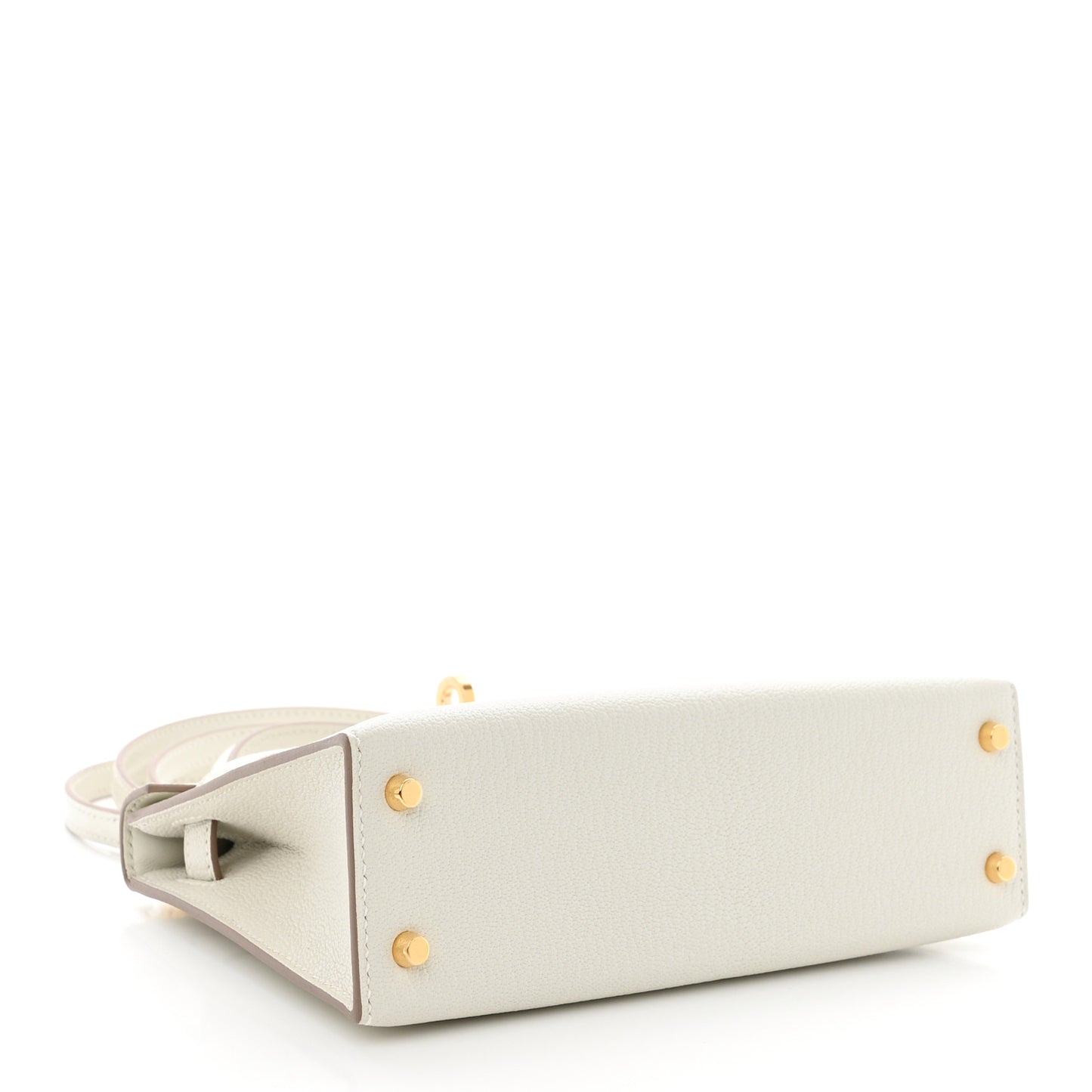 Chevre Mysore Mini Kelly Sellier 20 Mushroom