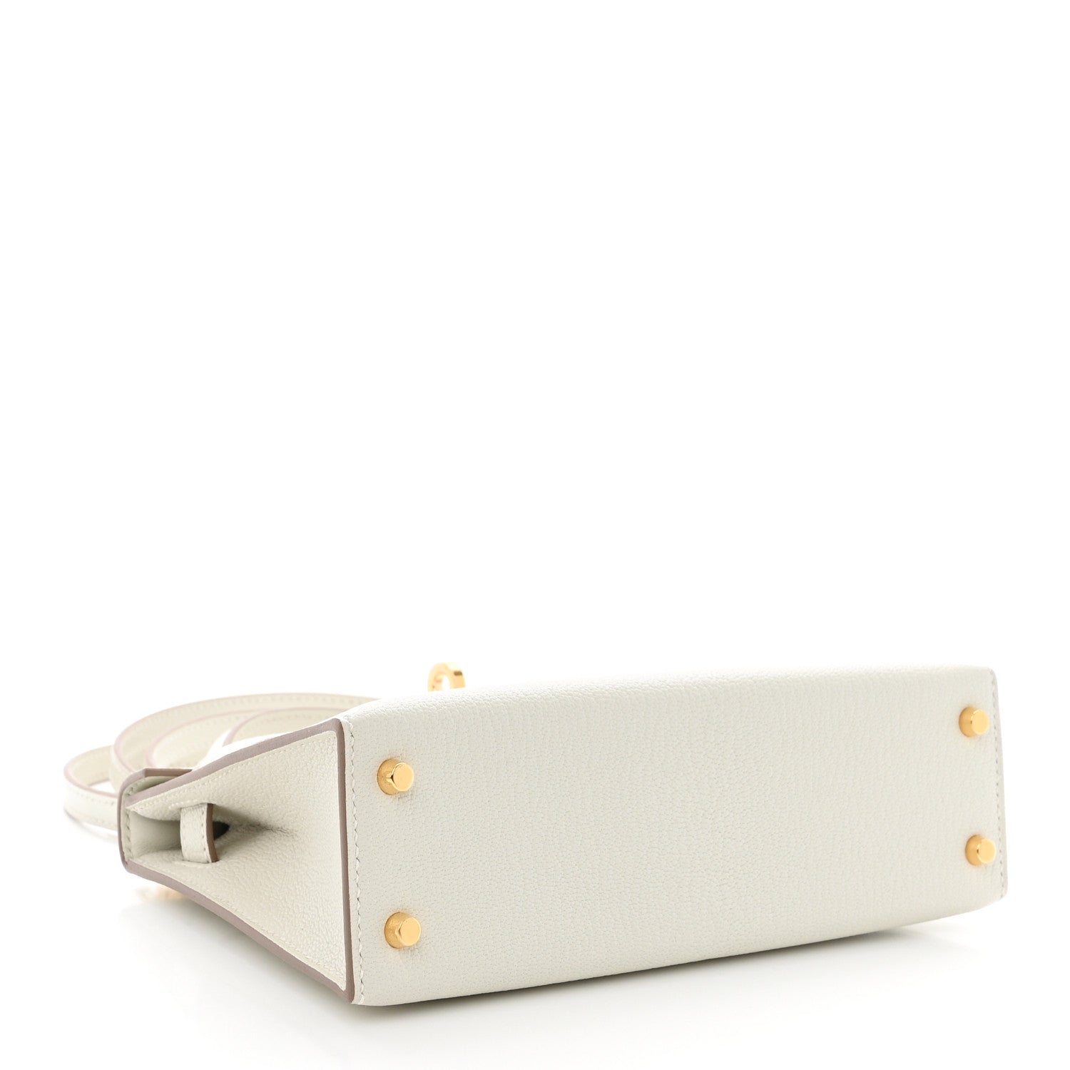 Hermes Chevre Mysore Mini Kelly Sellier 20 Mushroom 4 of 11
