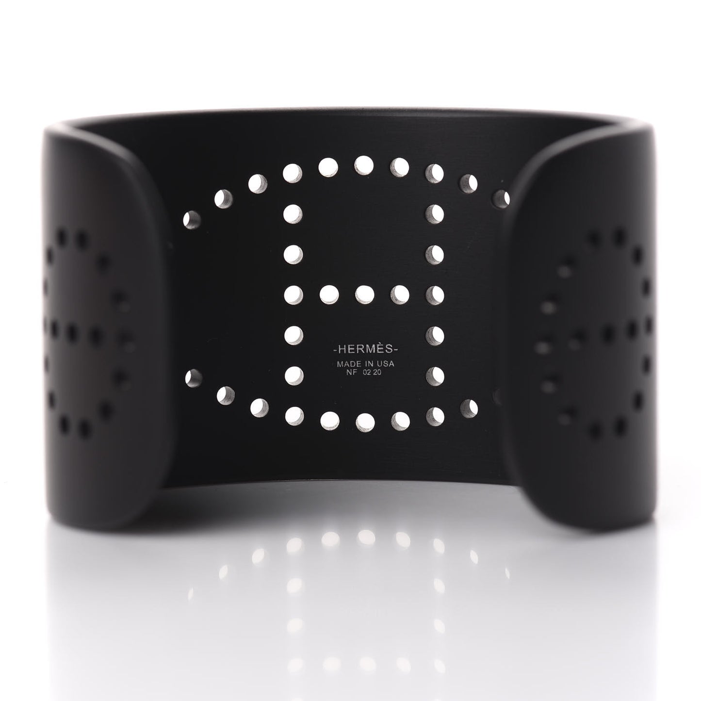 Aluminium Evelyne Sunset Cuff Bracelet T3 Black