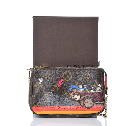 Louis Vuitton Monogram 2015 Christmas Animation Mini Pochette Accessories 8 of 8
