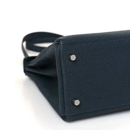 Hermes Togo Kelly Retourne 28 Vert Rousseau 8 of 10