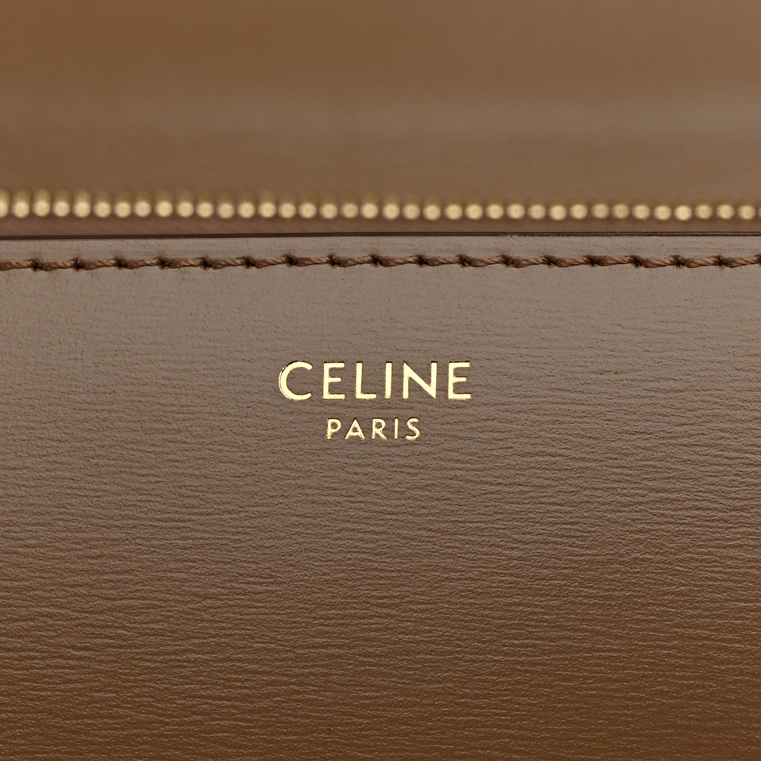 Celine Box Calfskin Medium Classic Box Flap Bag Taupe 6 of 10