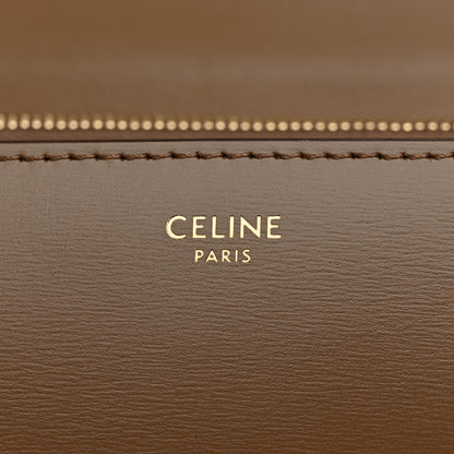 Celine Box Calfskin Medium Classic Box Flap Bag Taupe 6 of 10