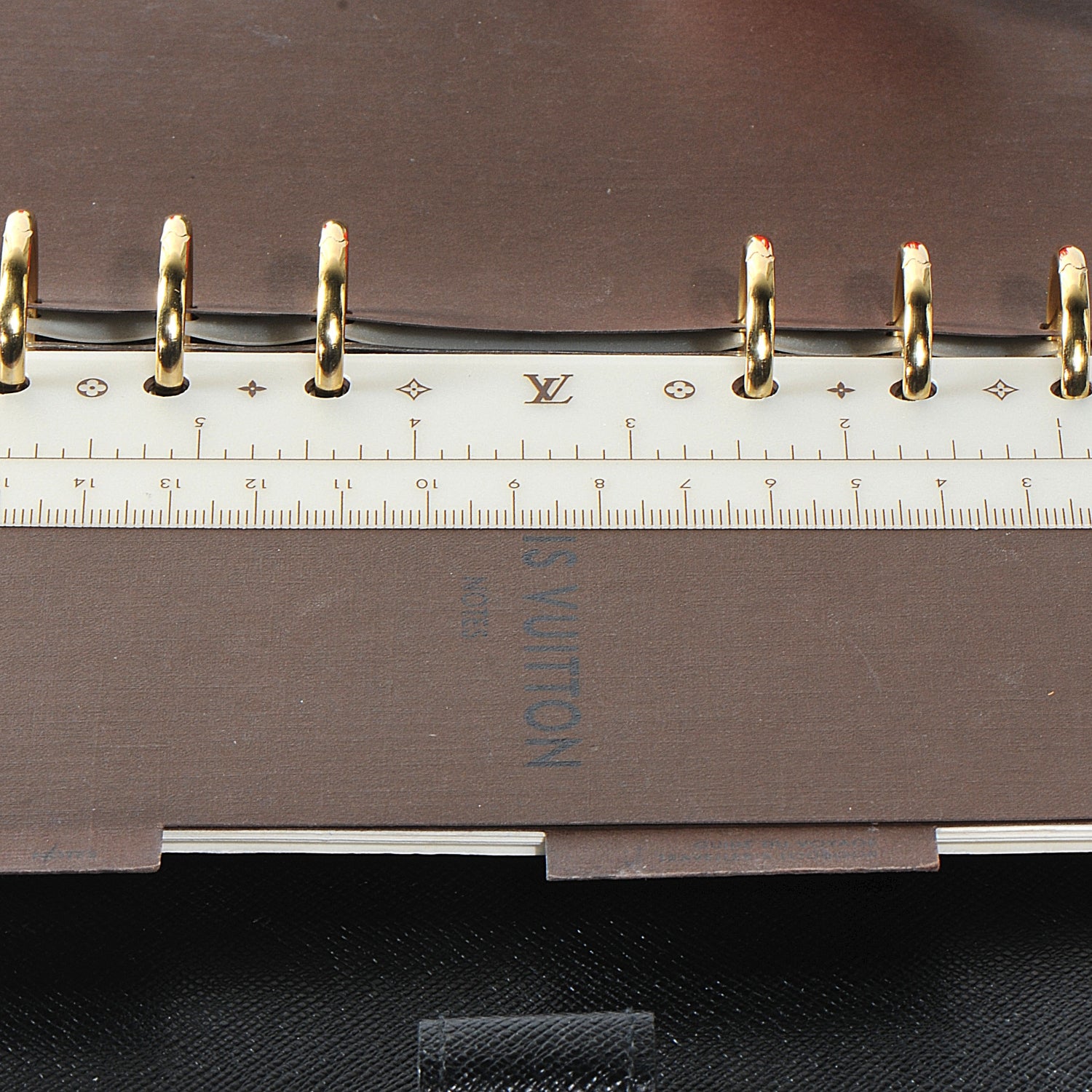 Louis Vuitton Epi Medium Ring Agenda Black 3 of 6