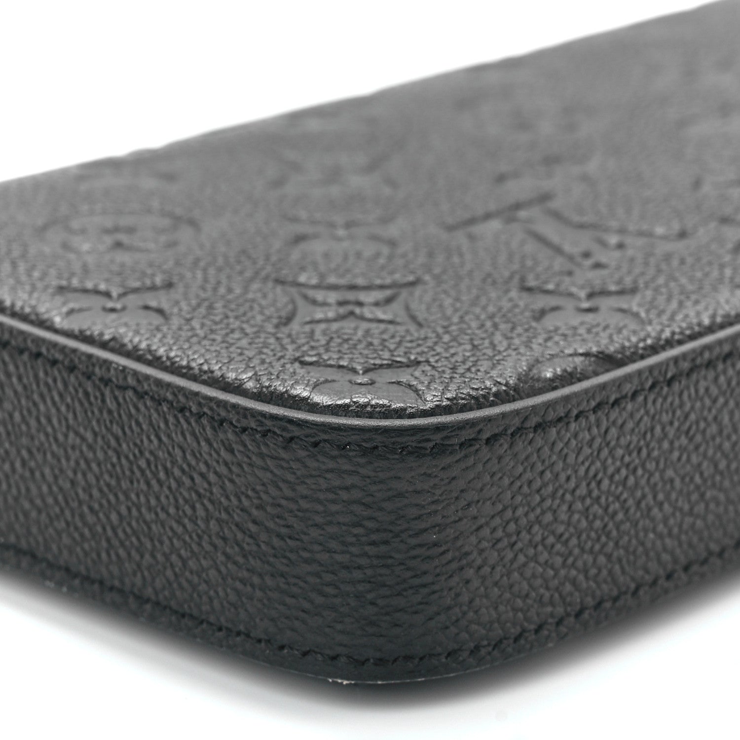 Louis Vuitton Empreinte Pochette Felicie Chain Wallet Black 14 of 16