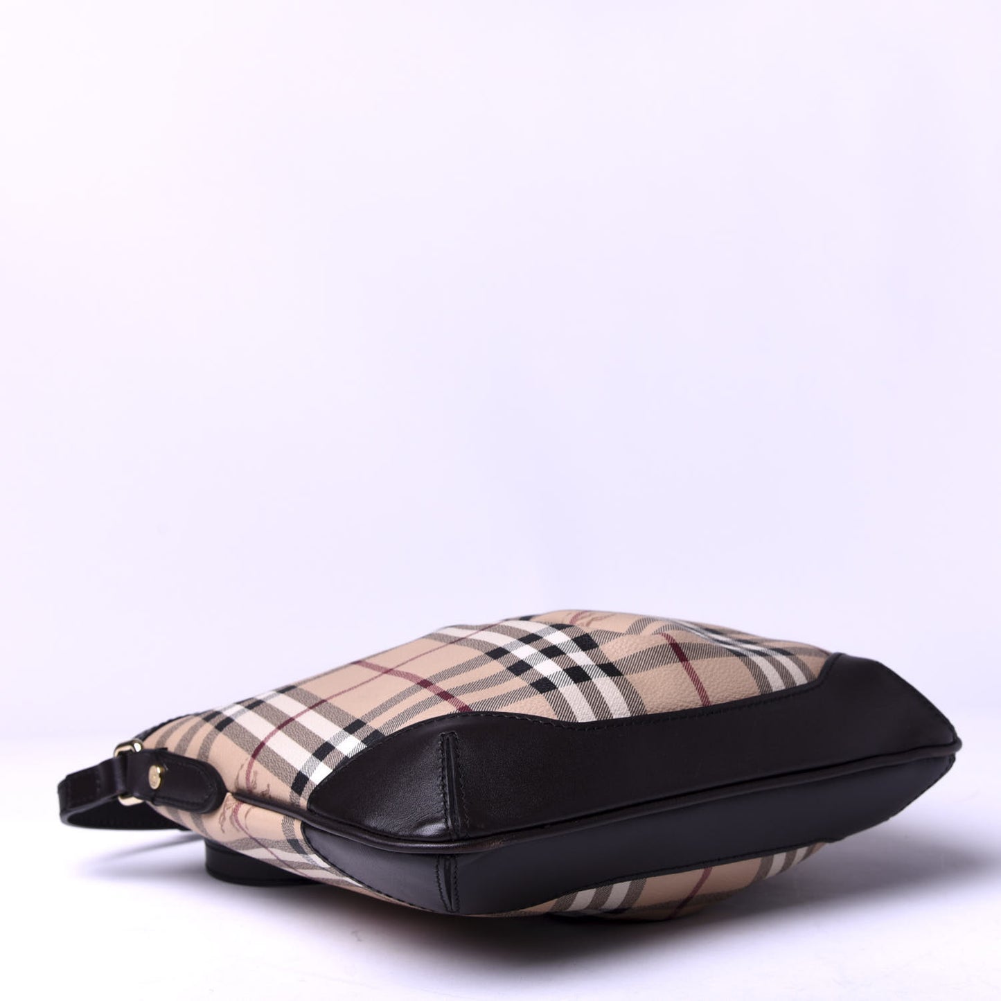 Haymarket Check Hartham Crossbody Chocolate